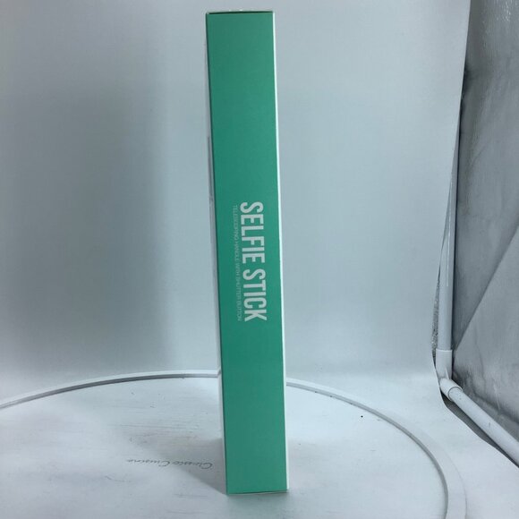 GEMS+ Selfie Stick Telescoping Handle Shutter Button Turquoise Blue Green NEW - Picture 3 of 6